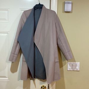 Ted Baker reversible coat wool cashmere